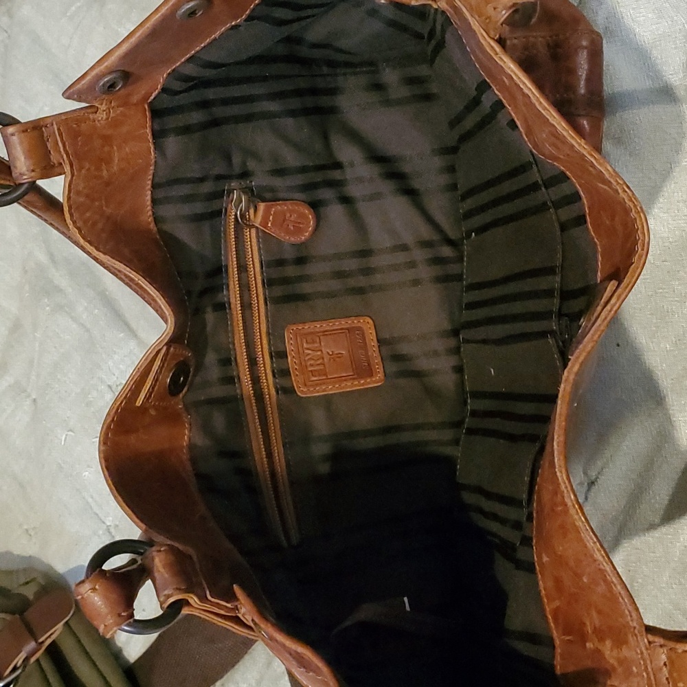 Frye Melissa leather tote